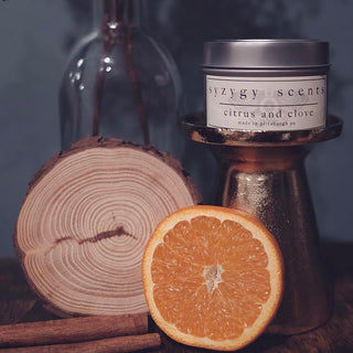 Citrus and Clove Candle