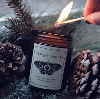 Winter Solstice Candle