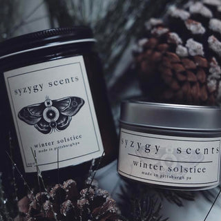 Winter Solstice Candle